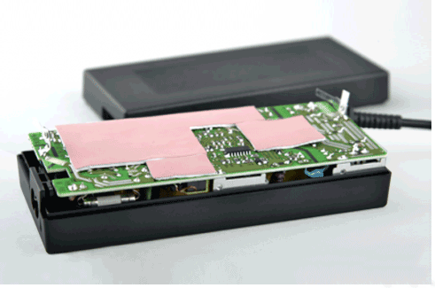 導熱硅膠片在適配器的作用